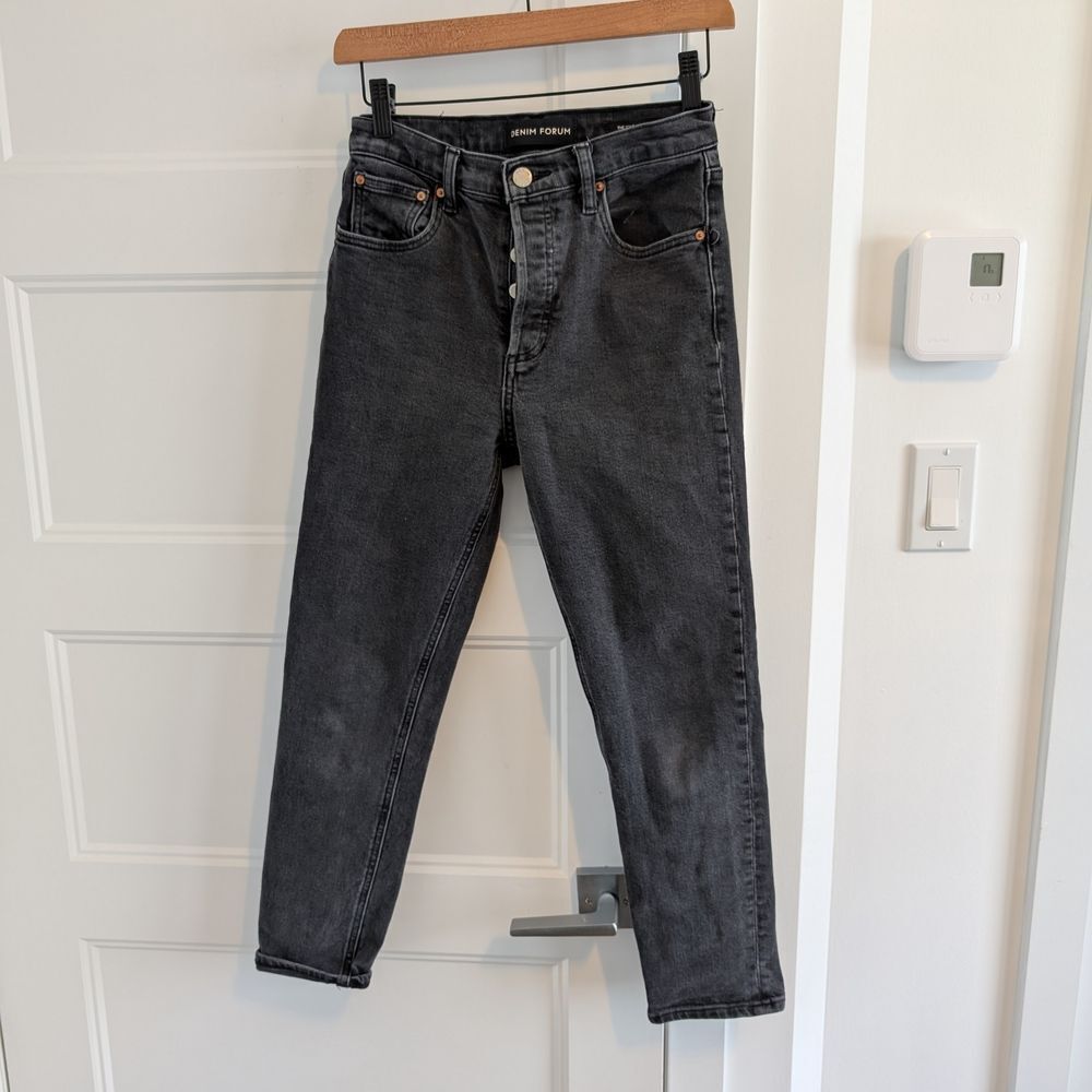 Denim Forum/Yoko High Rise Slim Sz 26L - Picture 2 of 5
